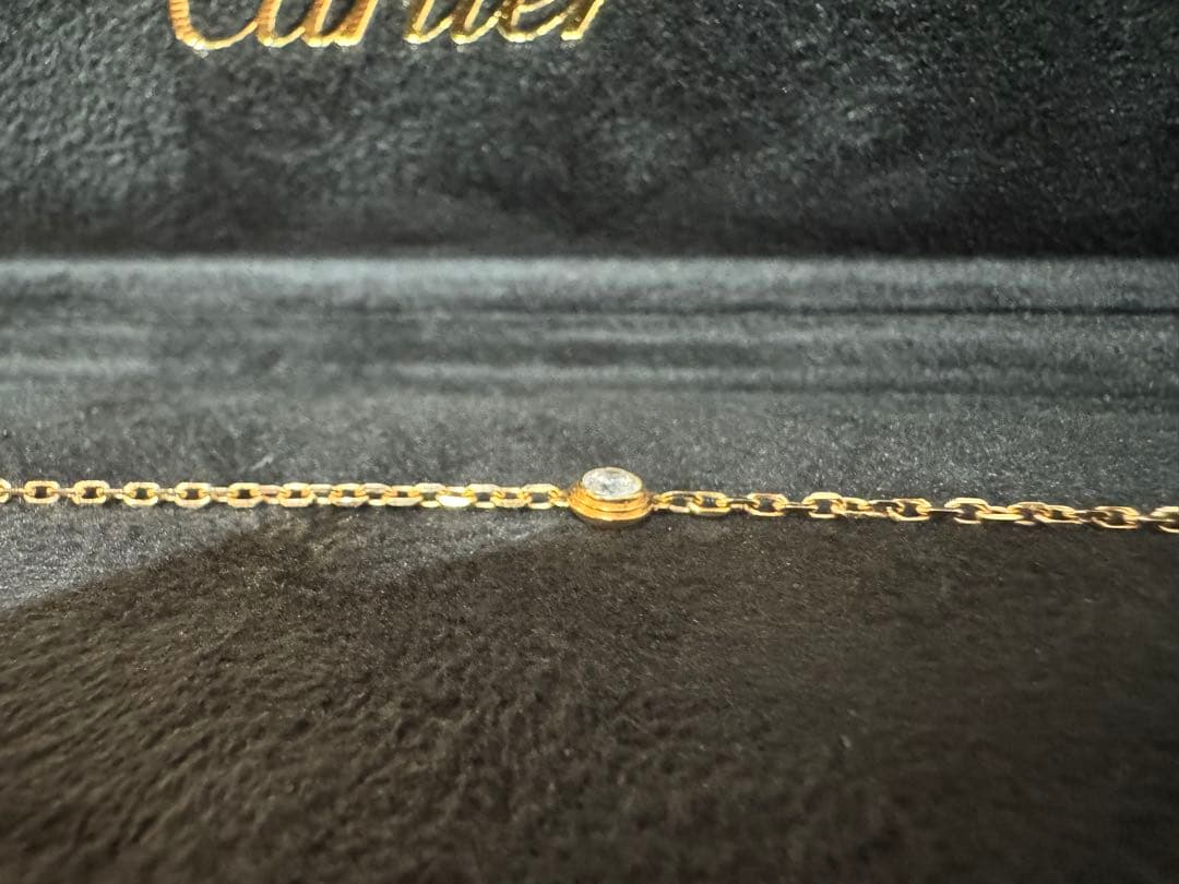 美品✨Cartier ダムール ブレスレット SM ピンクゴールド ダイヤ