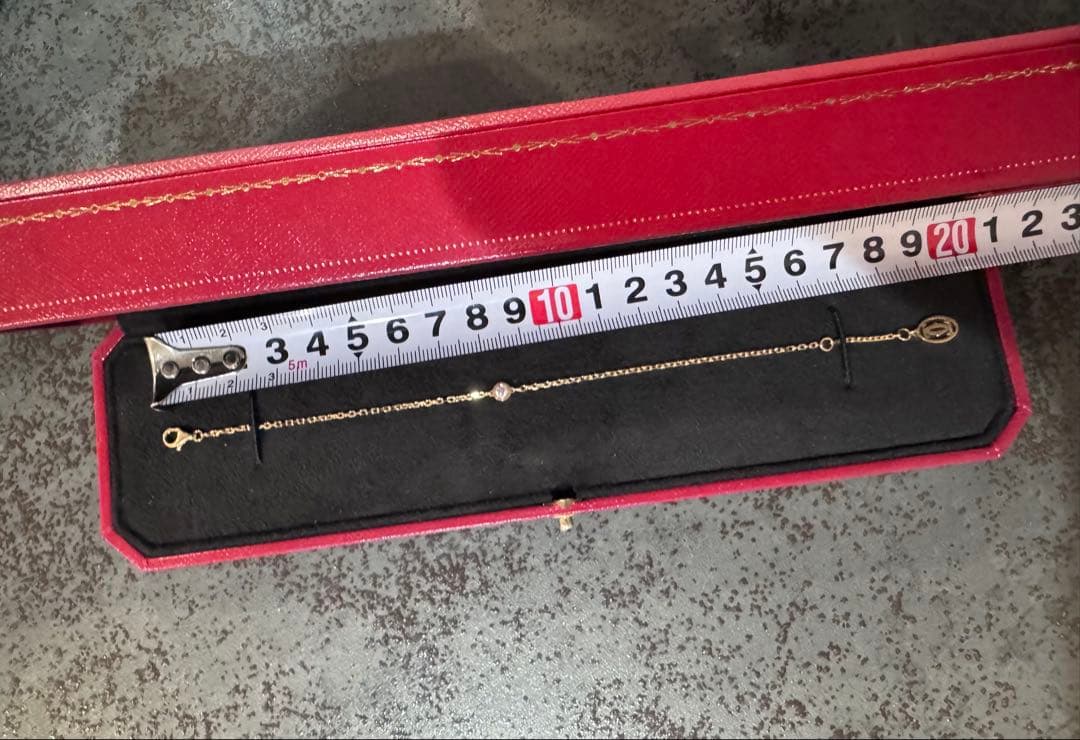 美品✨Cartier ダムール ブレスレット SM ピンクゴールド ダイヤ