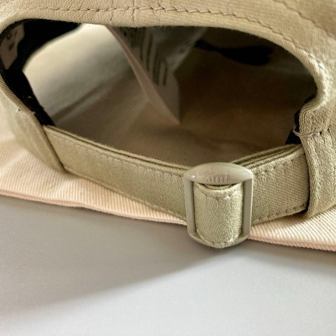 新品未使用 AMI PARIS アミパリス キャップ ハート スタッズ 男女兼用