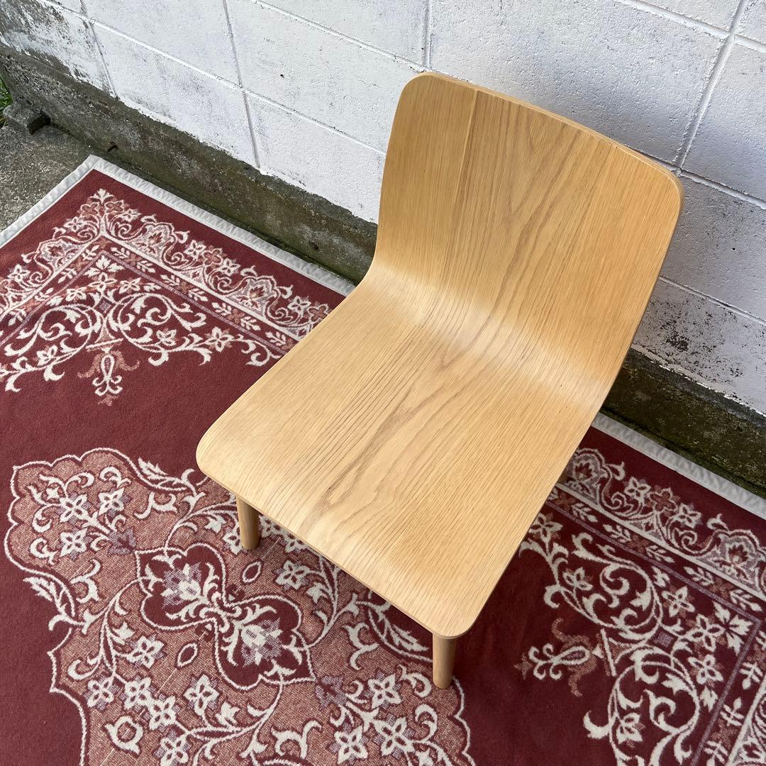 高品質◾️oliver オリバー プライウッド座面 木製チェア 椅子 イス A