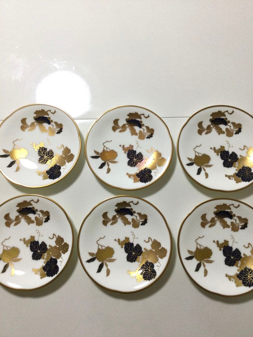 ノリタケ　スタジオコレクション　ボーンチャイナ　玉鬘　6枚　新品XmasSALE