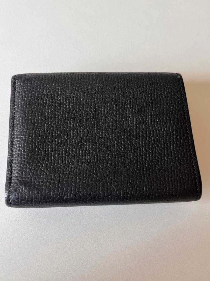 LOEWE 三つ折り財布　ブラック