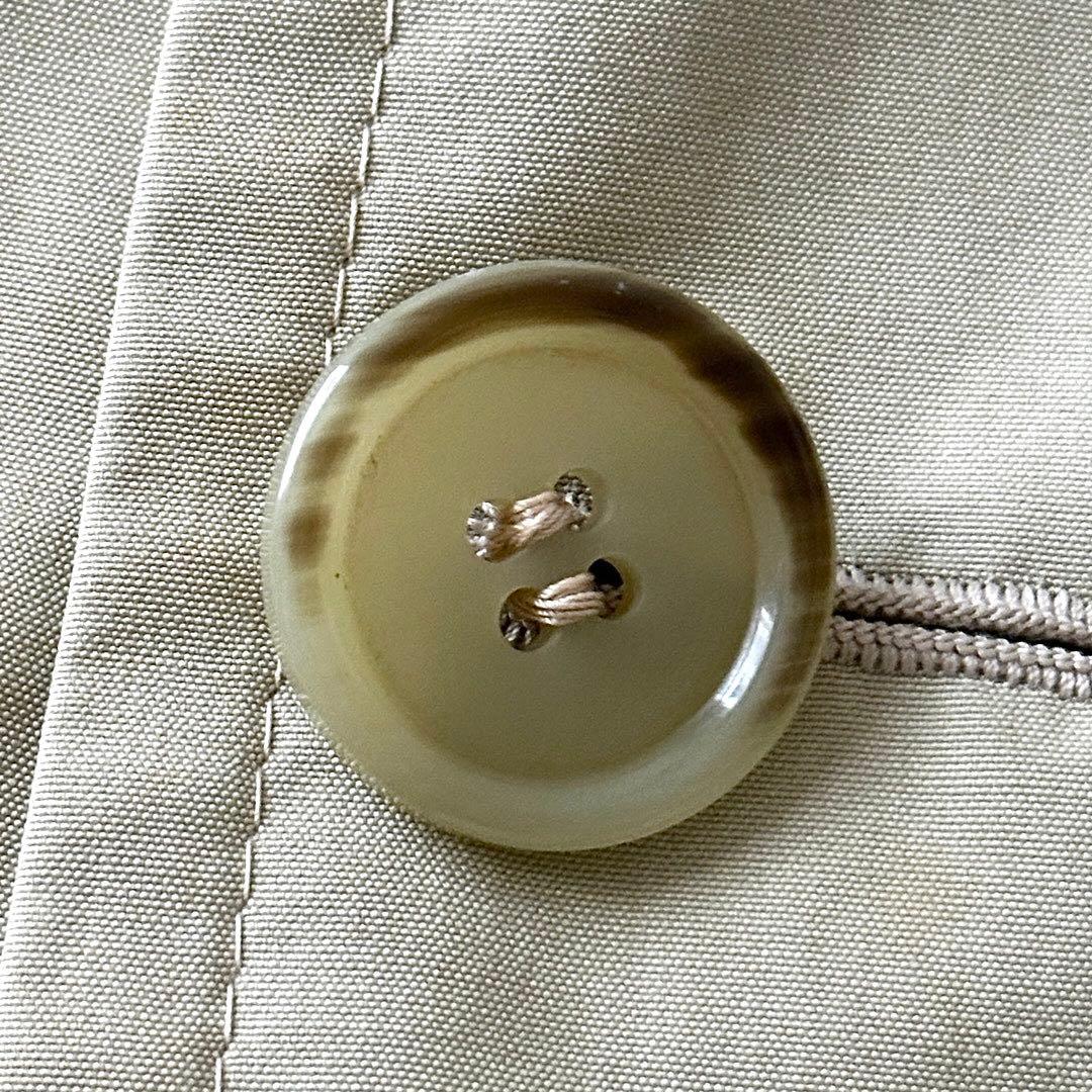 HERNO 90s 馬柄 裏地 シルク コットン トレンチコート サイズL XL