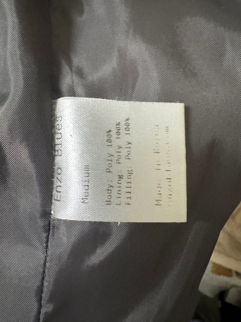 ナビ　enzoblues WINTER PARKA パディングジャケット