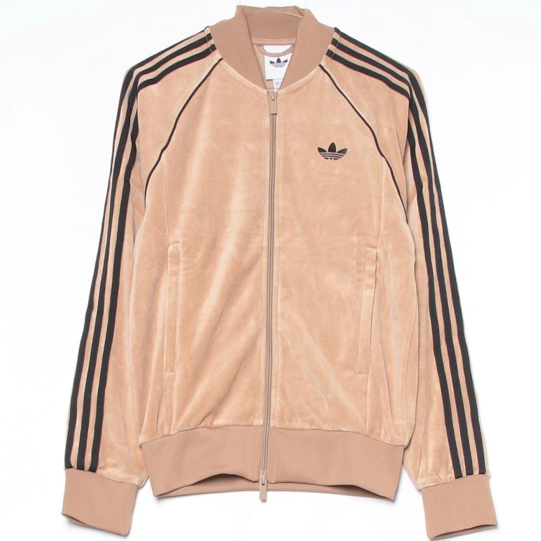adidas originals ベロア トラックトップ