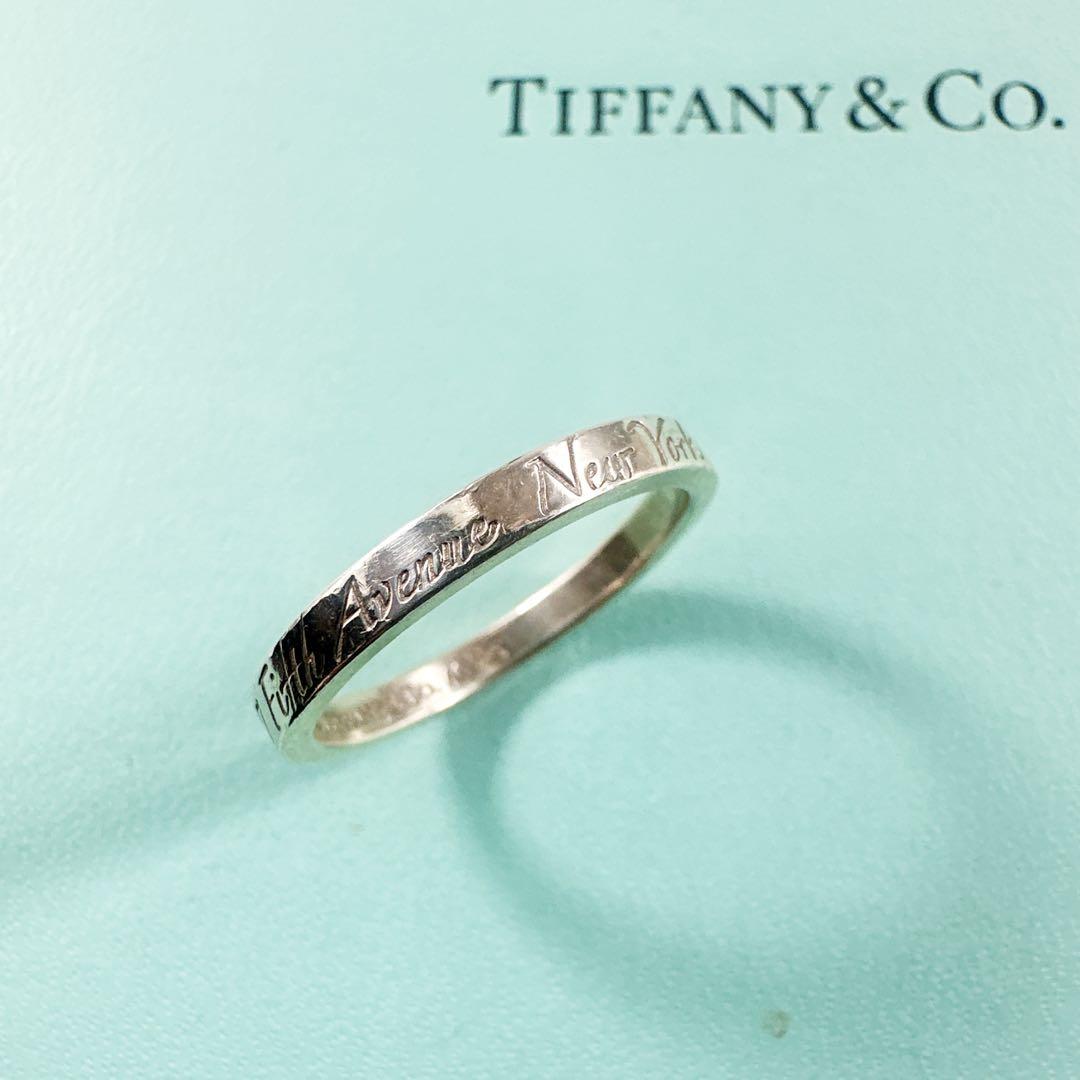 TIFFANY&Co ティファニー リング 指輪 ナロー 20号 希少 即完売