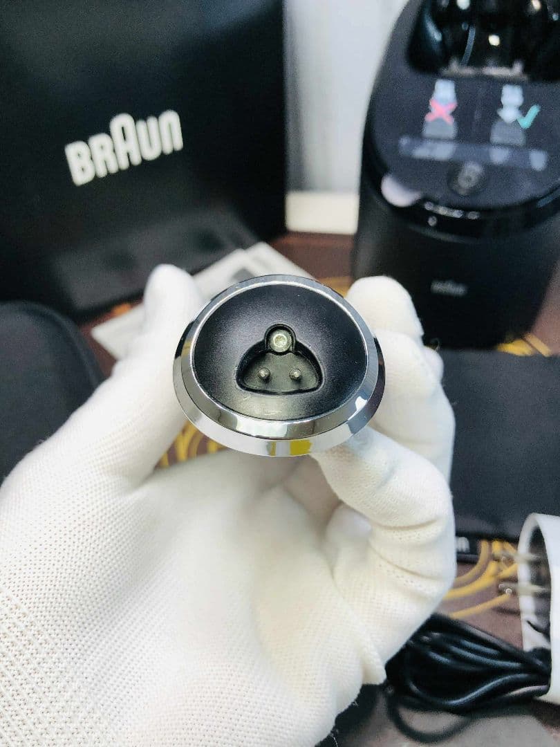 【tmak】BRAUN S9 9292ccメンズ電気シェーバー ブラウン