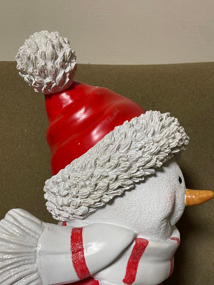 【コストコ】スノーマン　置物　雪だるま　インテリア　特大サイズ　bigサイズ