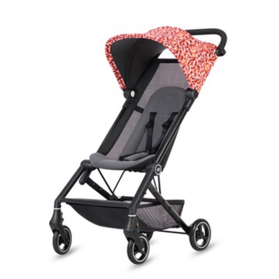 【1点限り在庫処分価格】日本未発売 gb FLAM ベビーカー パステルレッド