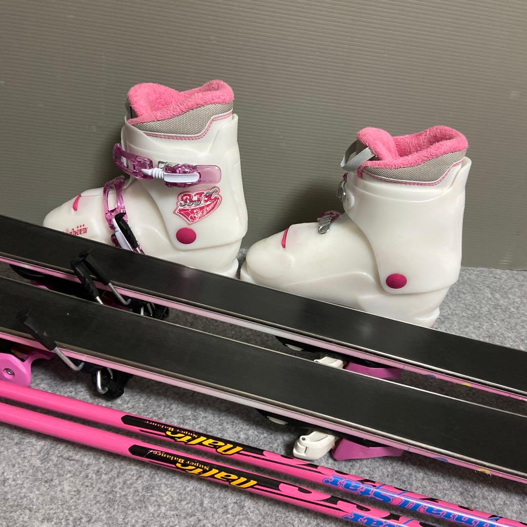 ★メンテナンス済 子供スキーセット 身長126~140cm前後のお子様向け