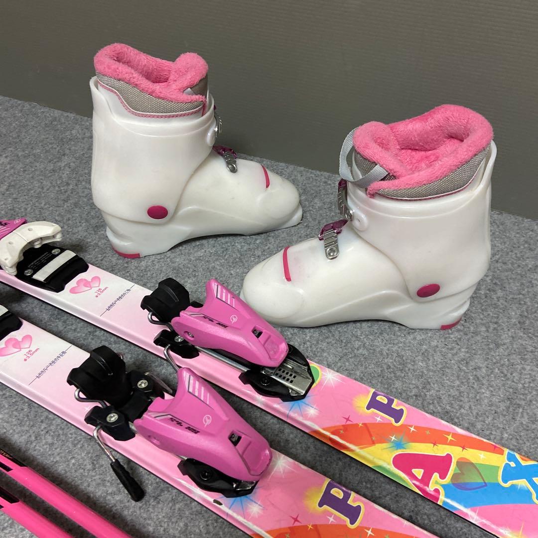 ★メンテナンス済 子供スキーセット 身長126~140cm前後のお子様向け