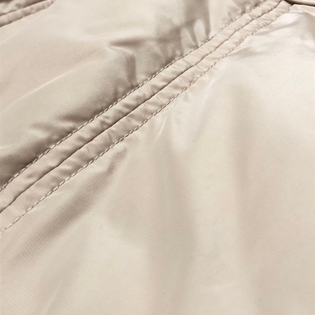 極美品　イブルース　ダウンコート　ベルテッドコート　ロング丈　ベージュ　42