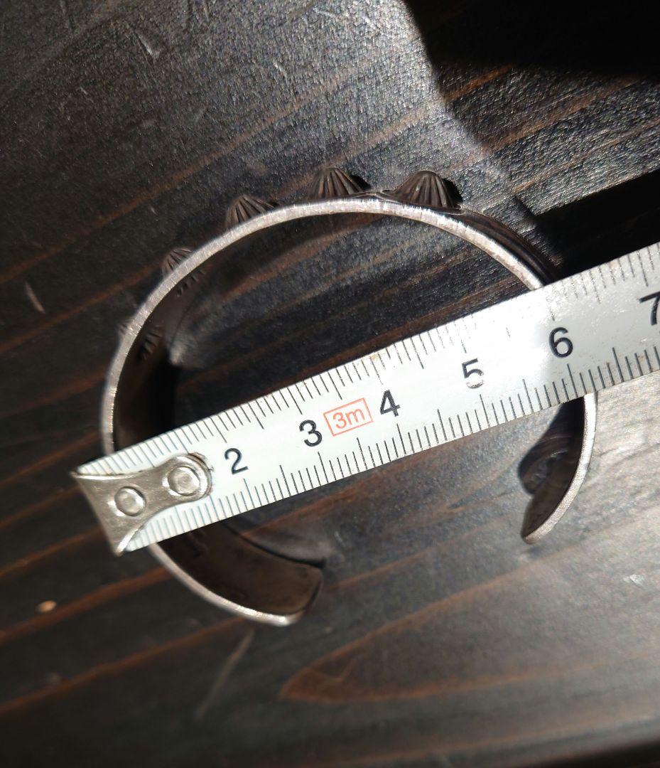 Navajo Gary reeves スタンプワーク　バングル