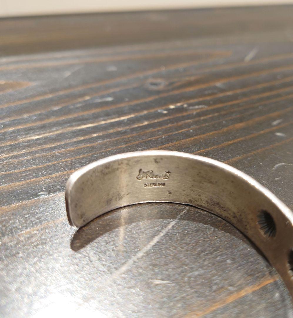 Navajo Gary reeves スタンプワーク　バングル