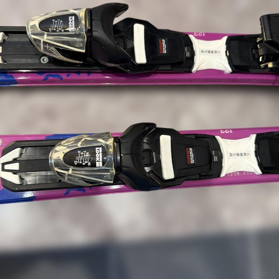 美品ミッドスキー　ROSSIGNOL MINI SUPER VIRAGE 123