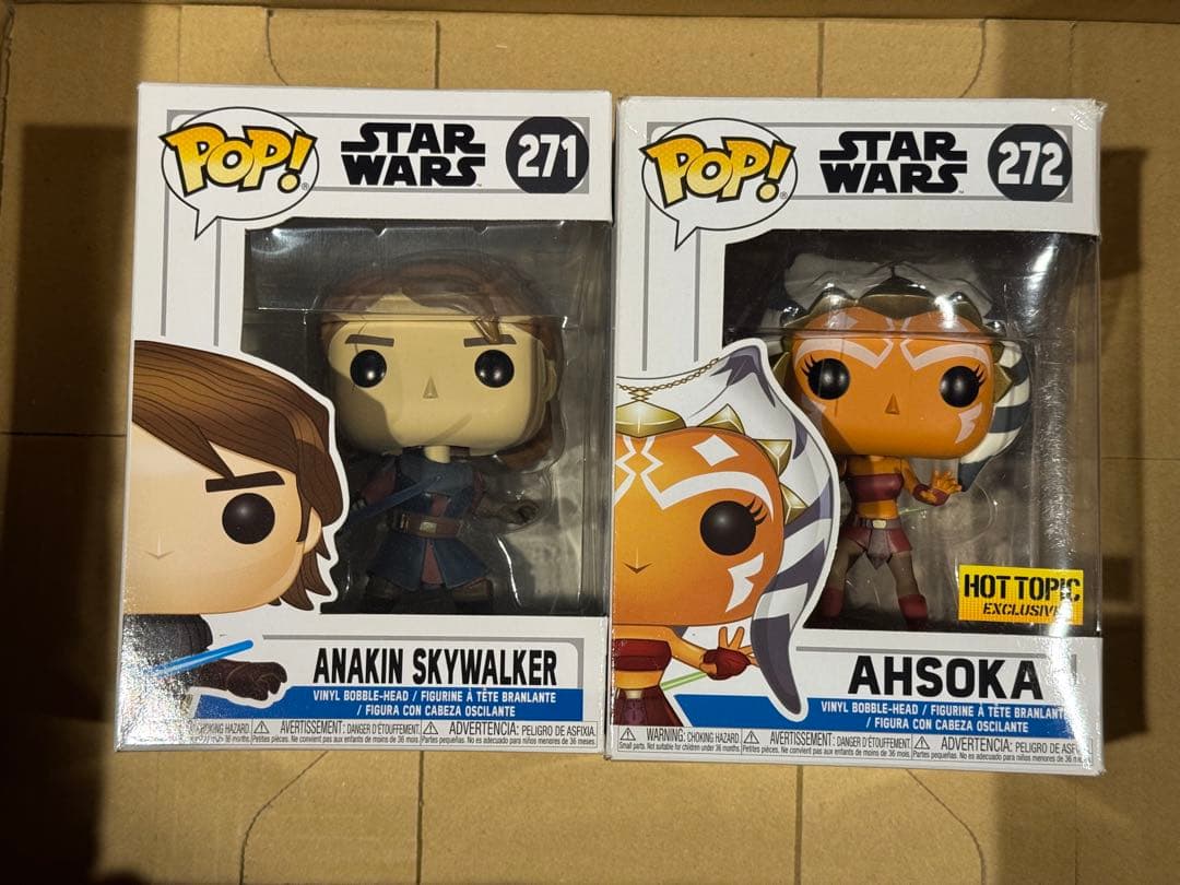 Funko POP STAR WARS／アナキン・スカイウォーカー, アソーカ