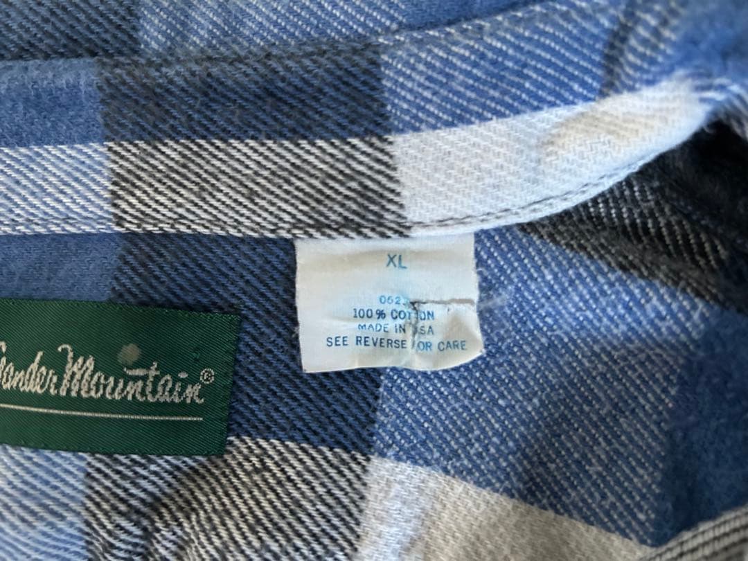 Gander Mountain 90s ヘビーネルシャツ USA製 XL