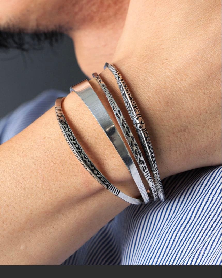 Adawat'n Tuareg アダワット トゥアレグ バングル シルバー