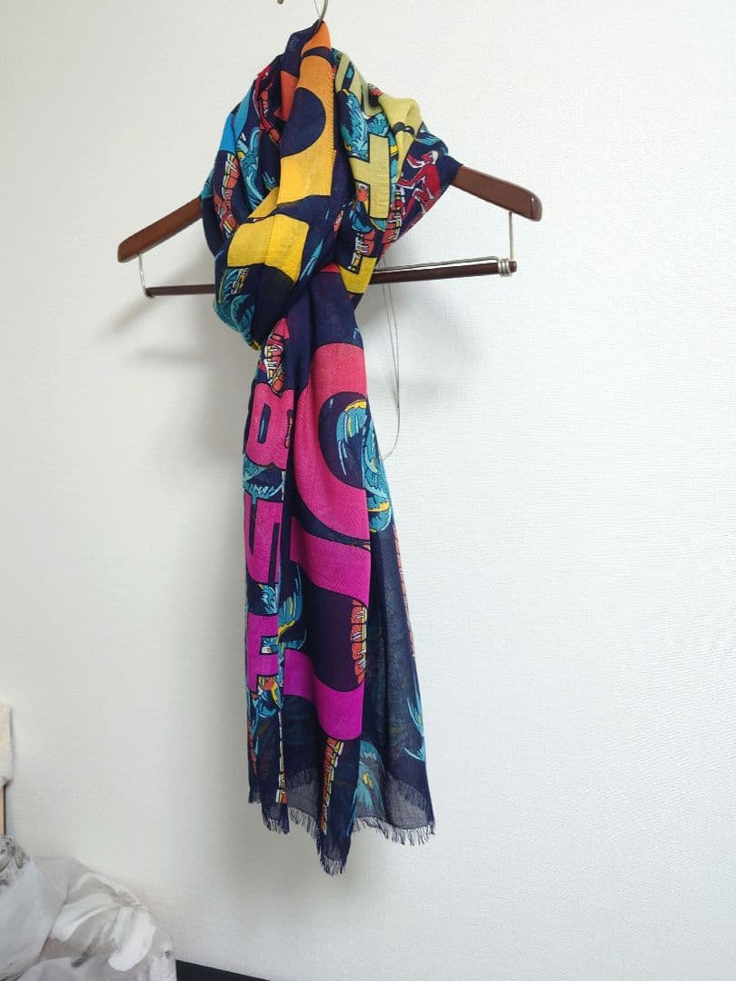 ルイ ヴィトン LOUIS VUITTON ストール　カシミヤ　パームツリー