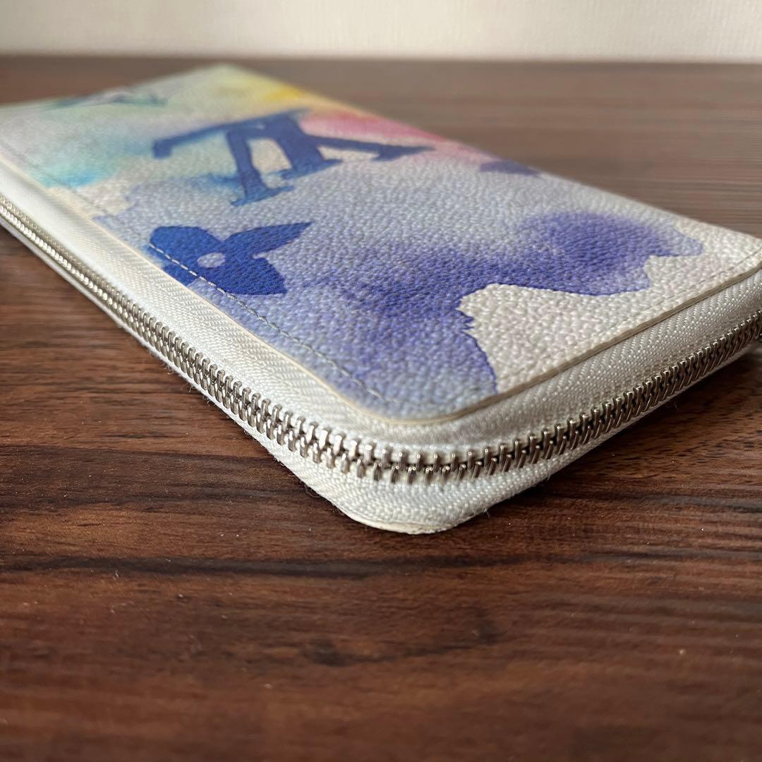 【美品！！✨】LOUIS VUITTON ジッピーウォレット ウォーターカラー