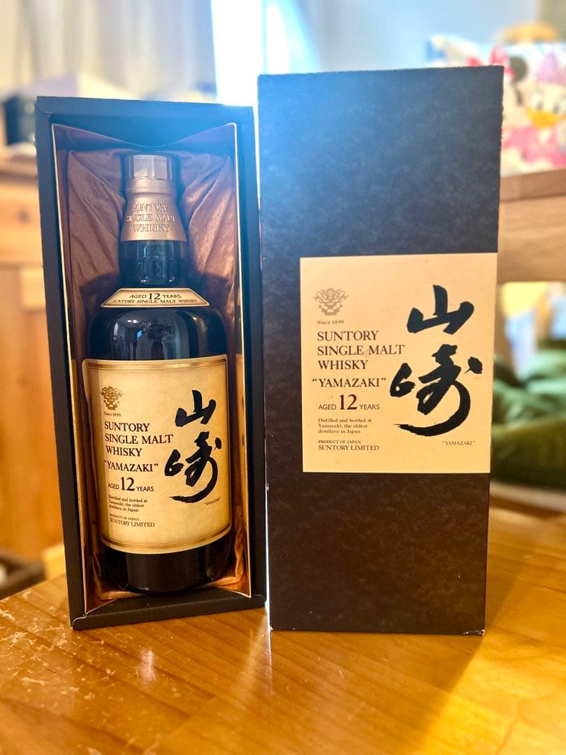 SUNTORY サントリー ピュアモルトウイスキー 山崎 12年 750ml