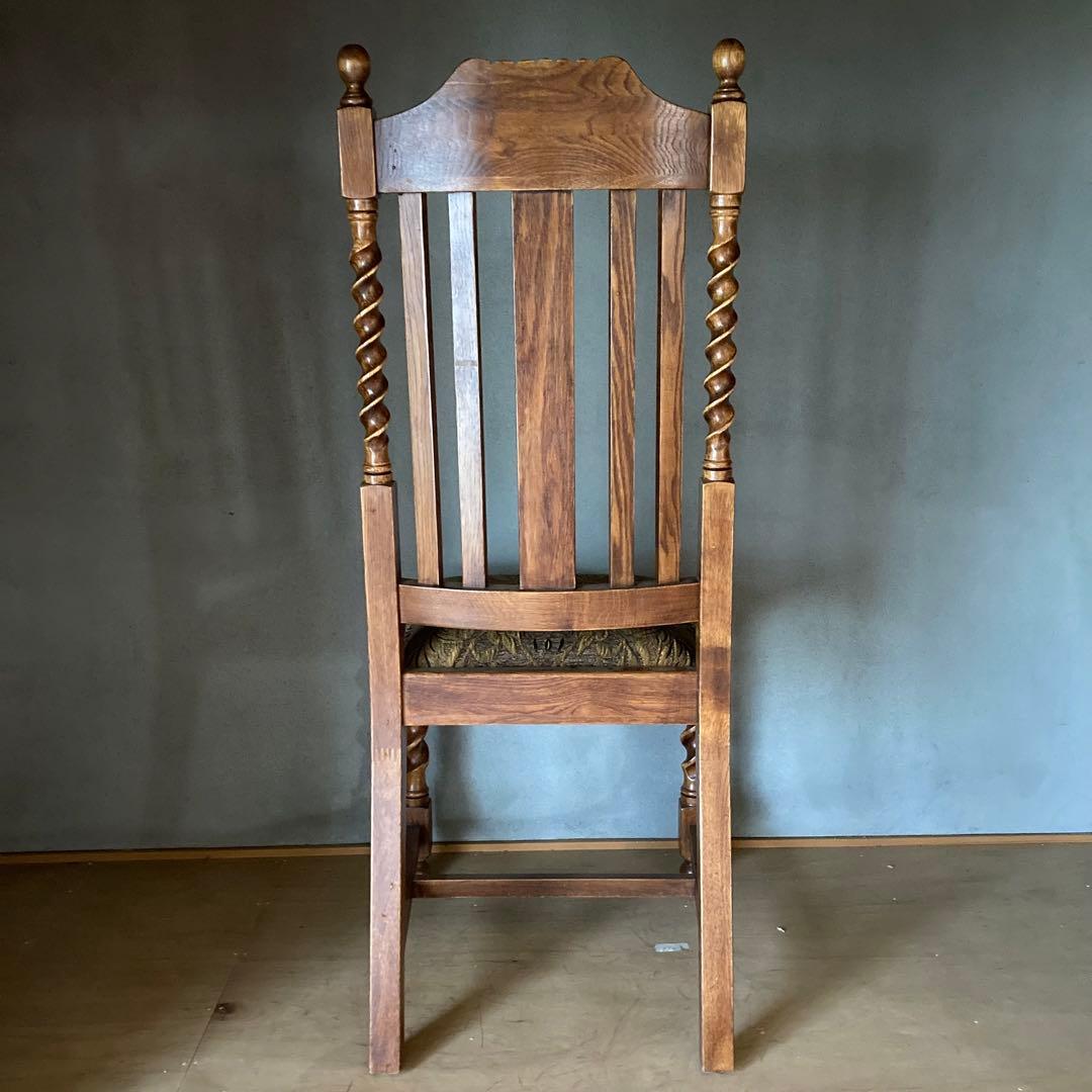 英国風アンティーク椅子