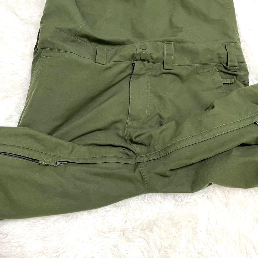 Burton スノーボード ビブパンツ オリーブカラー