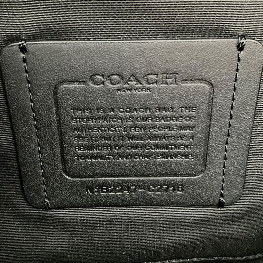 【美品】COACH コーチ レザー ボディーバッグ ウエストバッグ