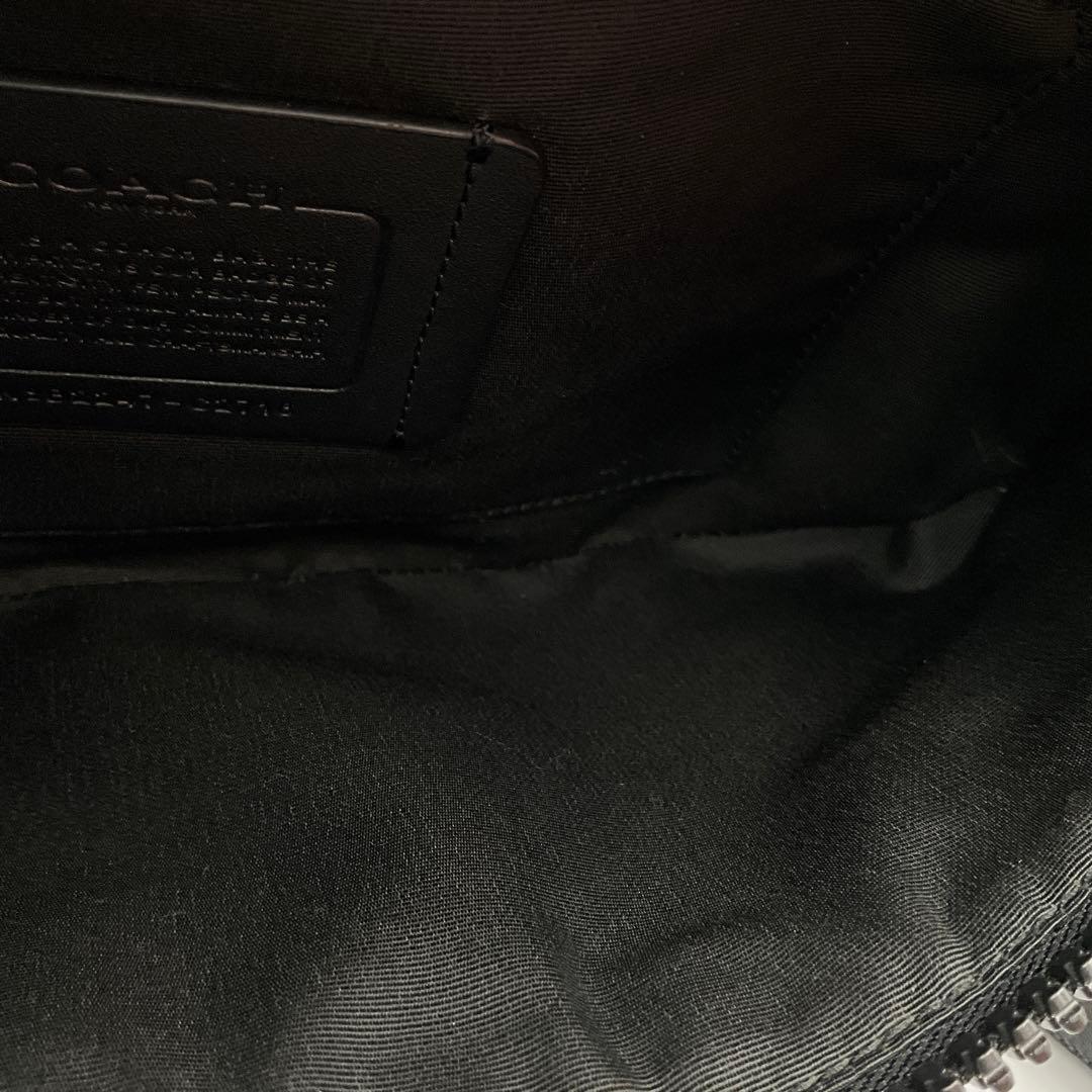 【美品】COACH コーチ レザー ボディーバッグ ウエストバッグ