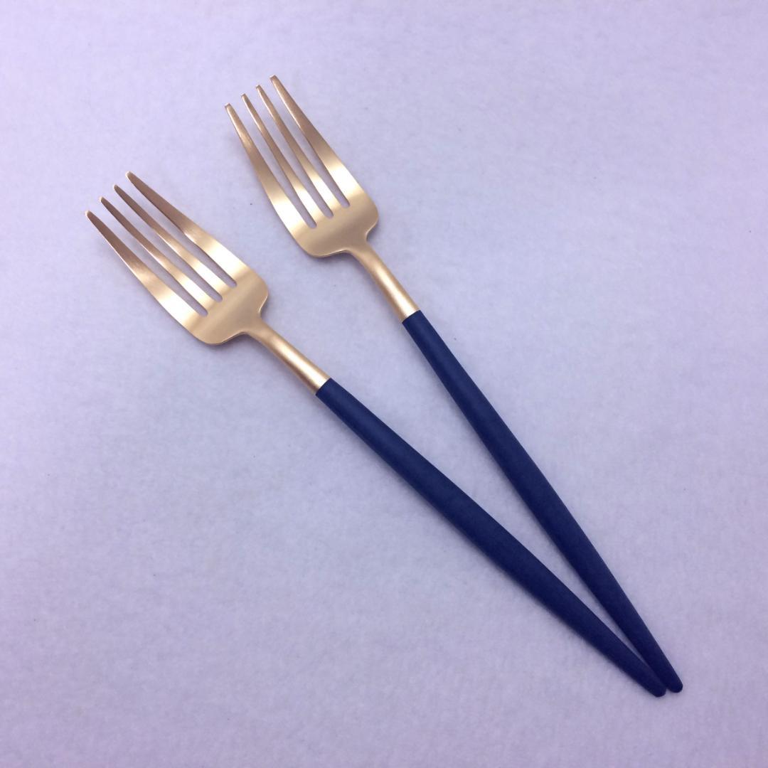 ゆうぷう　クチポール　GOA　ブルー＆ゴールド　ディナー３種×各４