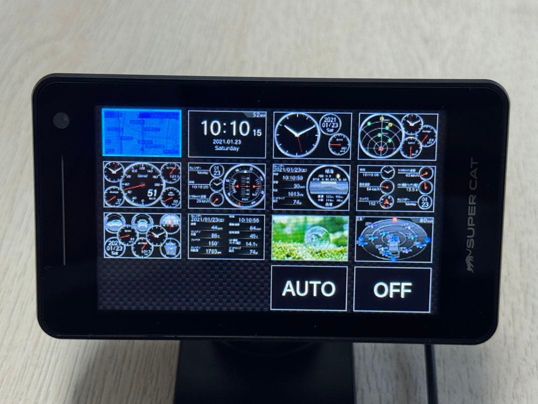 ユピテル Z1200 SUPER CAT レーダー探知機本体 GPS搭載