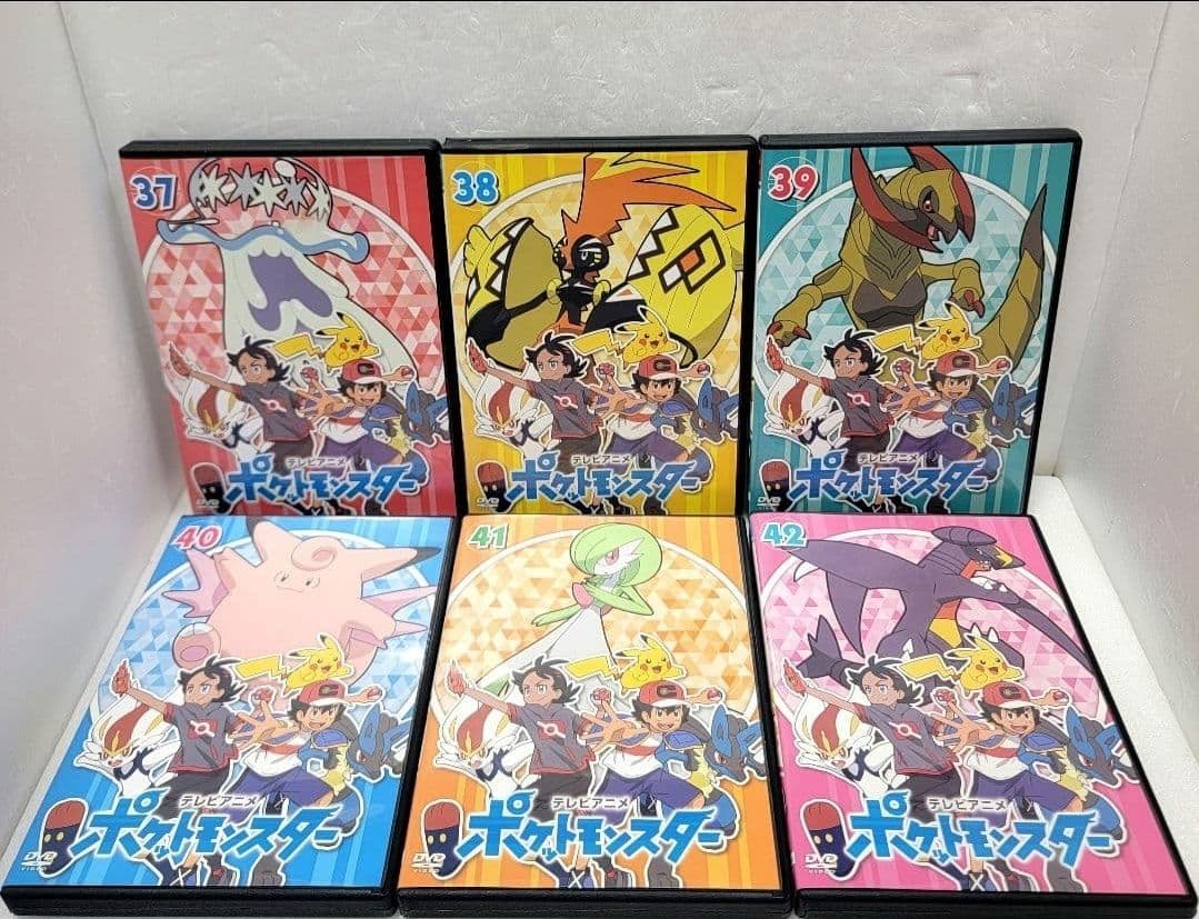 【新品ケース収納】　ポケットモンスター　新無印　１～45巻　全巻　レンタルDVD
