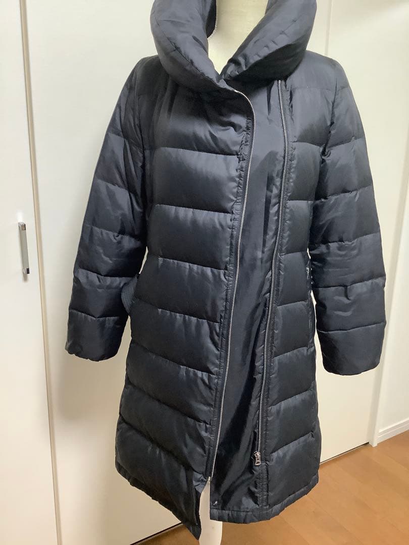 ポールスミスブラック　ダウンコート　40Lサイズ　ブラック　ロングコート