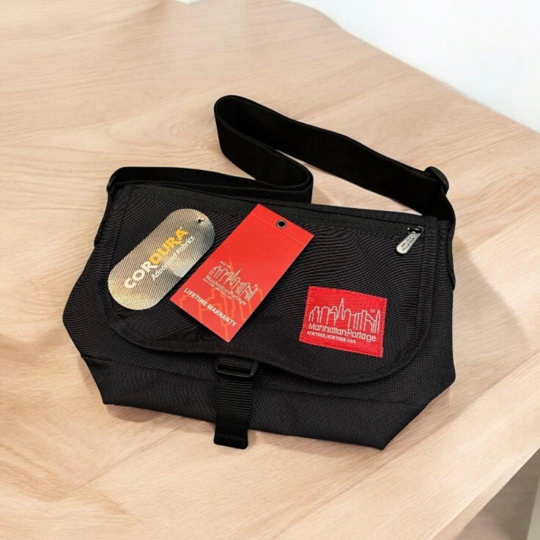 メッセンジャーバッグ ブラック マンハッタンポーテージ ナイロンバッグ バッグ