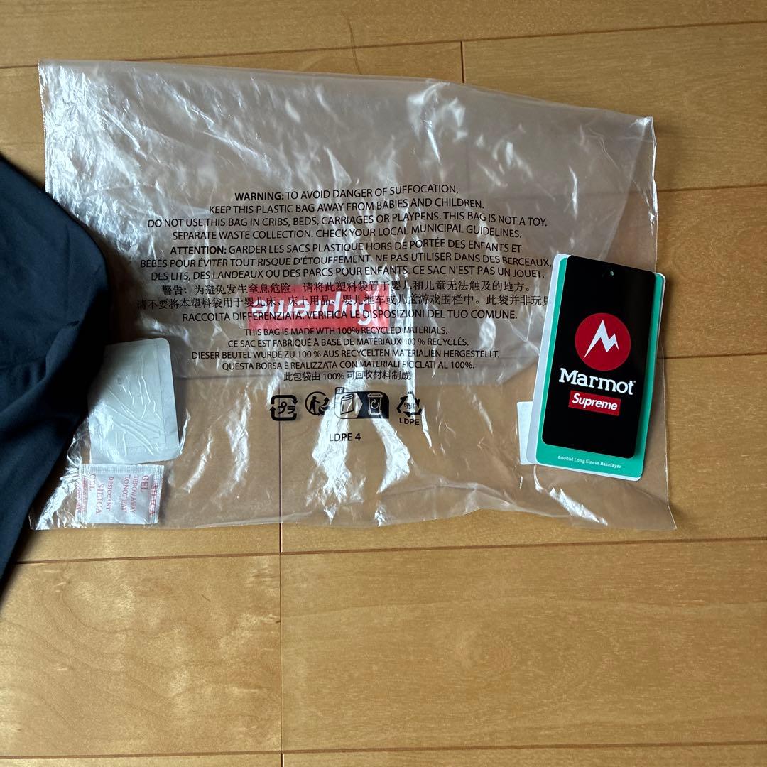 モ*グ様 Supreme x Marmot Base Layer L/S Top