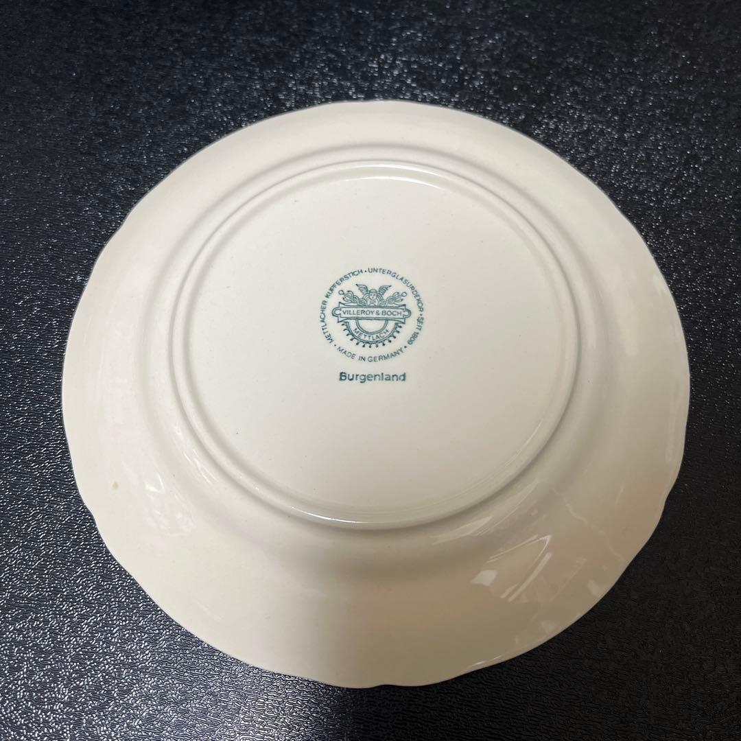 A ビレロイ＆ボッホ ブルゲンランド サイドプレート5枚 18cm
