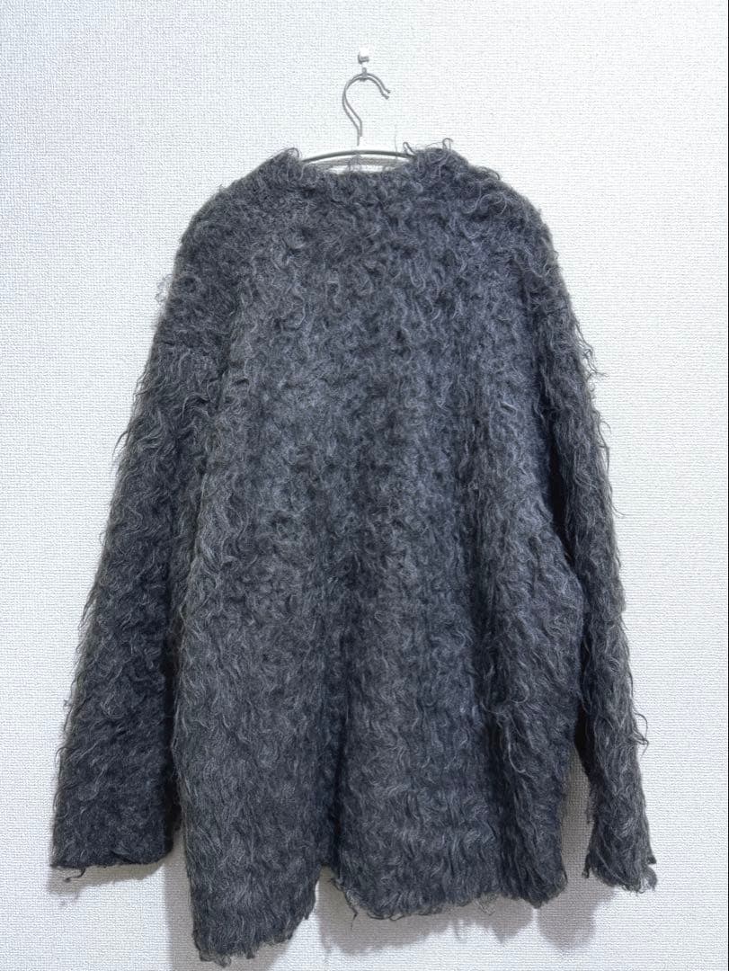 【LAD MUSICIAN】LOOP YARN SHAGGY CARDIGAN