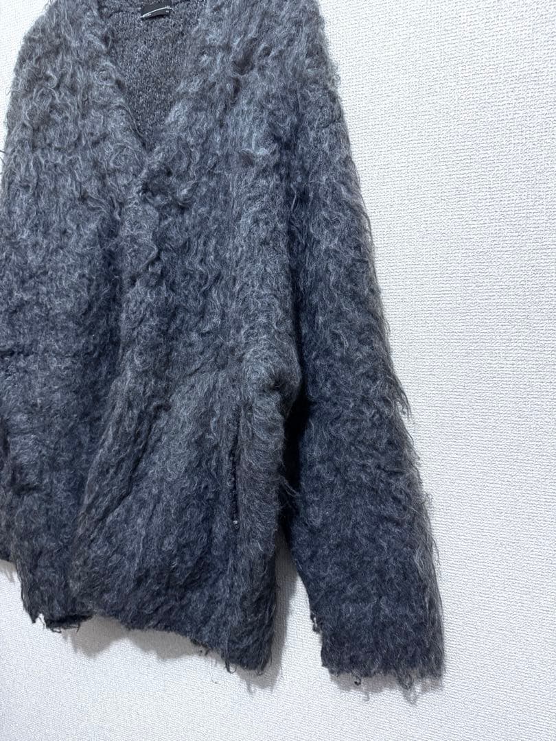 【LAD MUSICIAN】LOOP YARN SHAGGY CARDIGAN