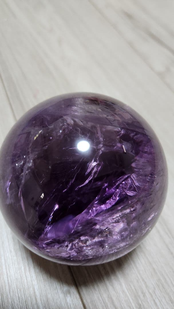 アメジスト　スフィア　玉　③　クォーツ