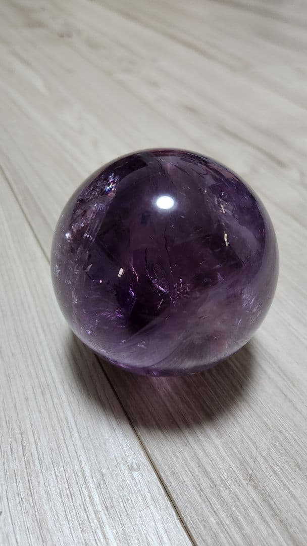 アメジスト　スフィア　玉　③　クォーツ