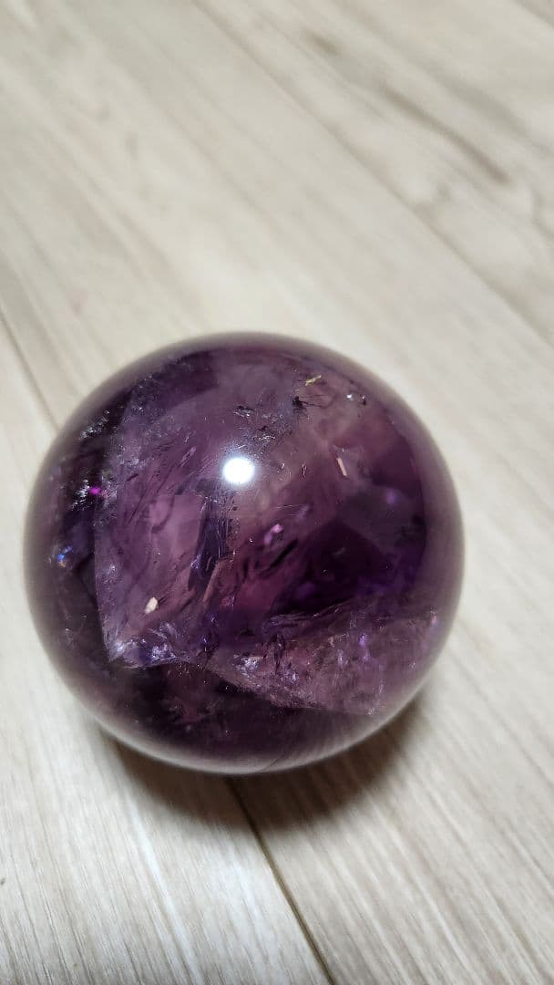 アメジスト　スフィア　玉　③　クォーツ