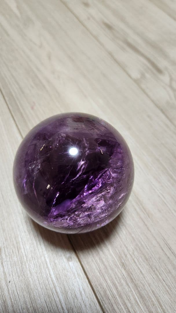 アメジスト　スフィア　玉　③　クォーツ