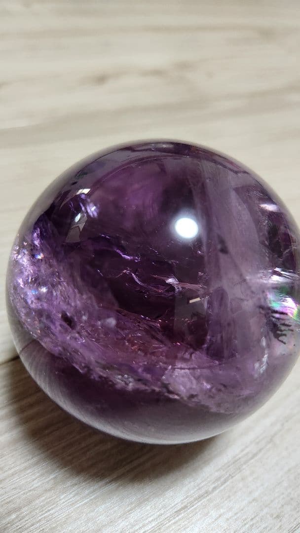 アメジスト　スフィア　玉　③　クォーツ