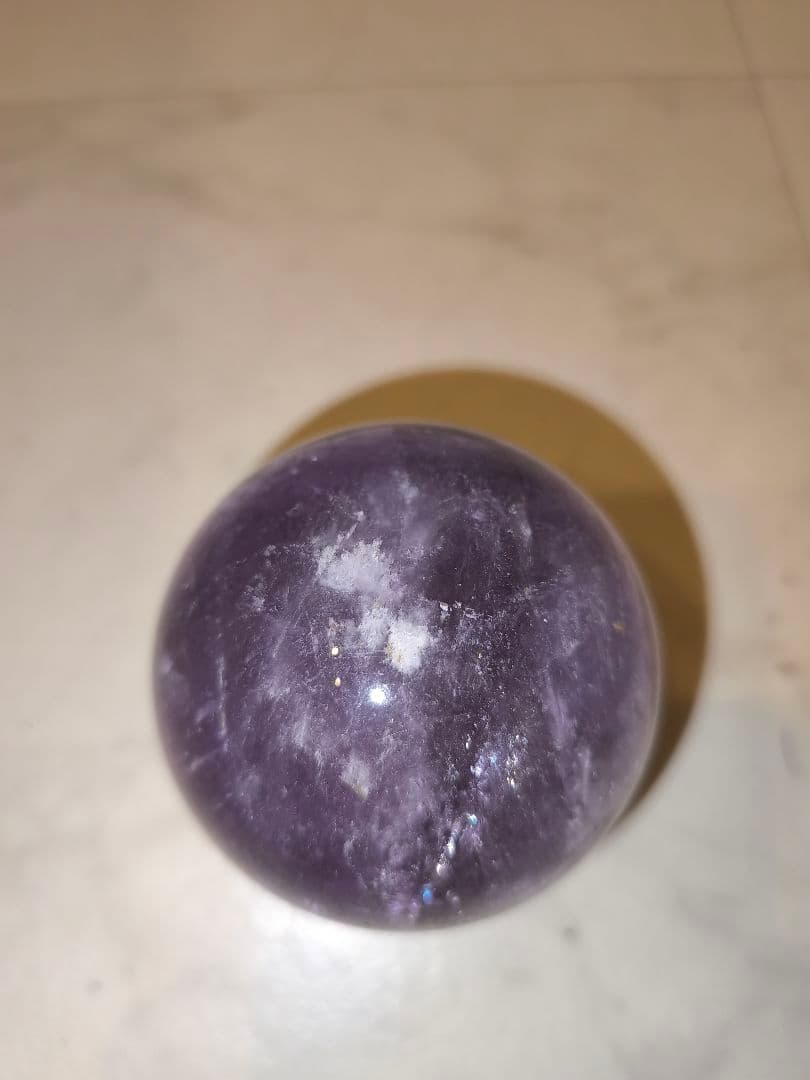 アメジスト　スフィア　玉　③　クォーツ
