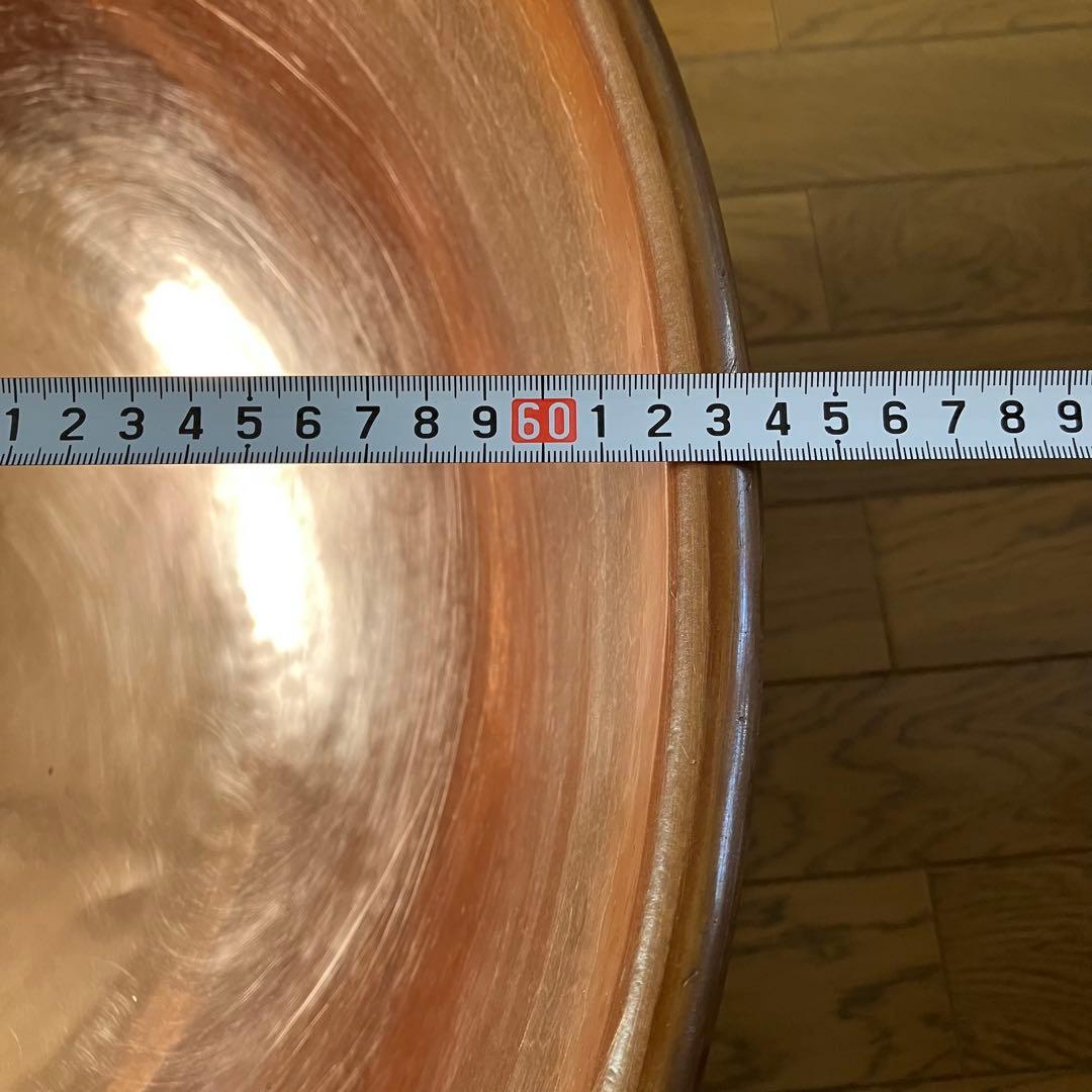 銅鍋　さわり鍋　特大　あんこ鍋　64cm【A】