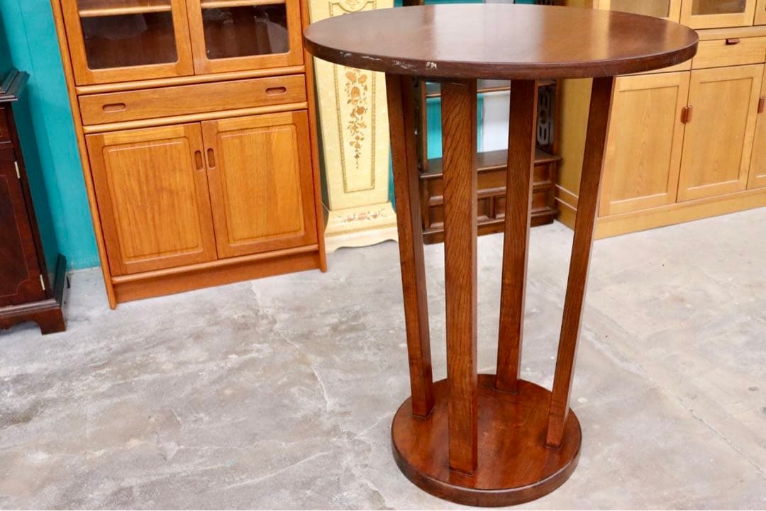 GMIS181A○西洋 木製 カウンター 飾り棚 インテリア 店舗什器 ガーデン