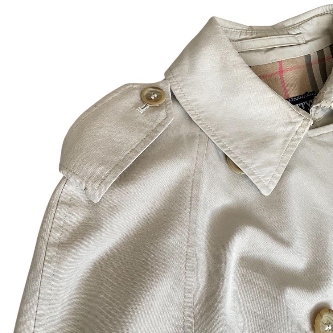 vintageバーバリーズ トレンチコート ノバチェックライナー 英国製ベージュ