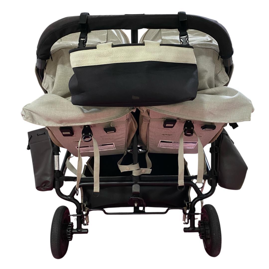 AIRBUGGY エアバギーココダブルEXフロムバース 2人乗りベビーカー