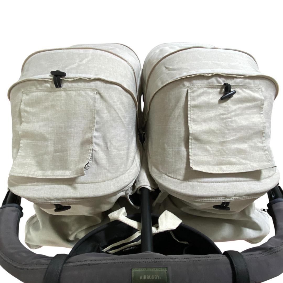 AIRBUGGY エアバギーココダブルEXフロムバース 2人乗りベビーカー