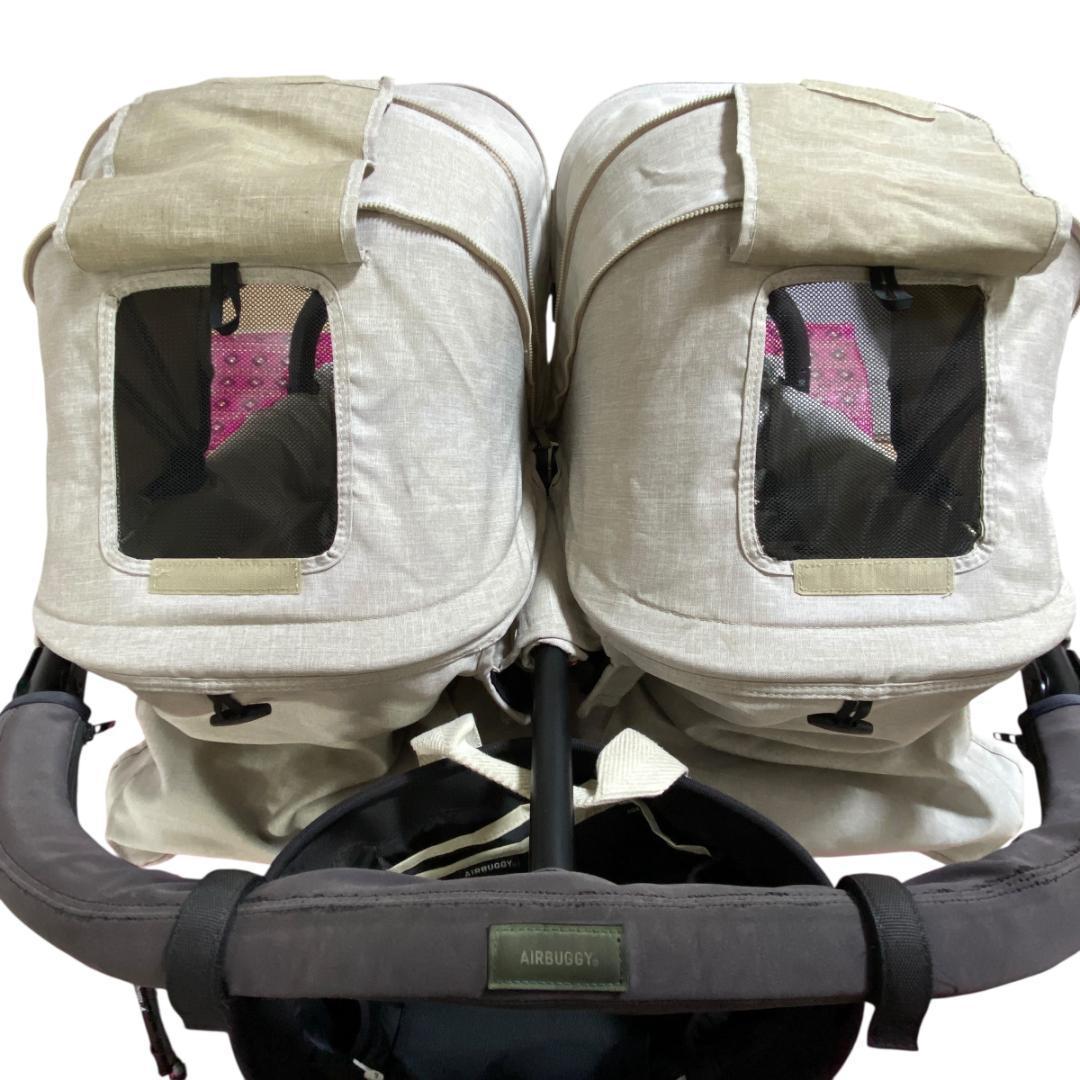 AIRBUGGY エアバギーココダブルEXフロムバース 2人乗りベビーカー